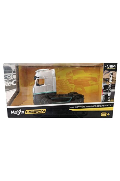 Maisto Custom Rigs Oyuncak Tır Model-8 Mercedes-Benz Actros 1/64 12389