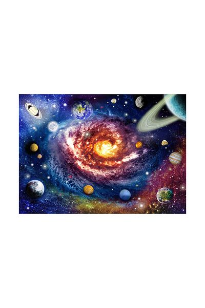 Blue Focus 1000 Piece Space Puzzle - Space Design