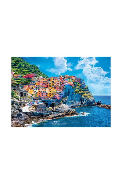 Blue Focus 2000 Piece Puzzle Cinque Terre