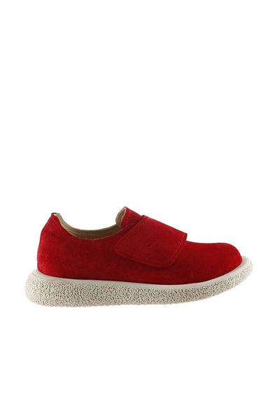 Bueno Shoes Kırmızı Süet Kadın Düz Ayakkabı 01wu8903