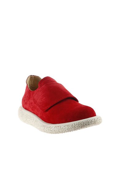 Bueno Shoes Kırmızı Süet Kadın Düz Ayakkabı 01wu8903
