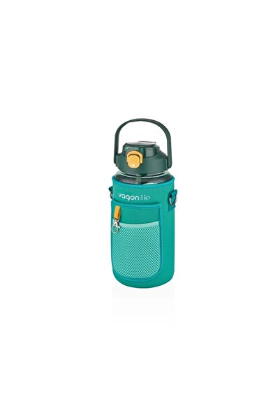 Vagon VAGONLİFE PİPETLİ KILIFLI MATARA VGN2115 1500ML YEŞİL