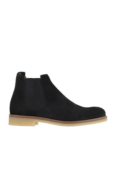 Bueno Shoes Ανδρικά αθλητικά μποτάκια - Black Suede, Μοντέλο 01mr14300