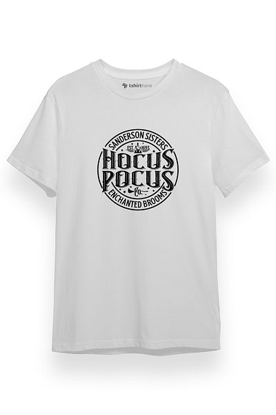 Tshirthane Ανδρικό μπλουζάκι Hocus Pocus Sanderson Sisters Λευκό κοντομάνικο
