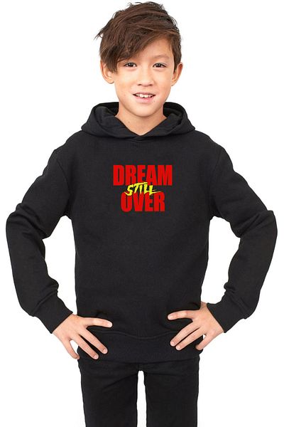 Tshirthane Детски суичър Dream Still Over Black 3ip