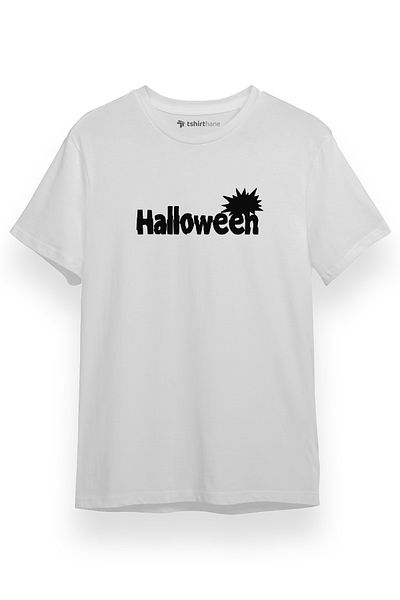 Tshirthane Ανδρικό μπλουζάκι με κοντό μανίκι Halloween Lettern Icon
