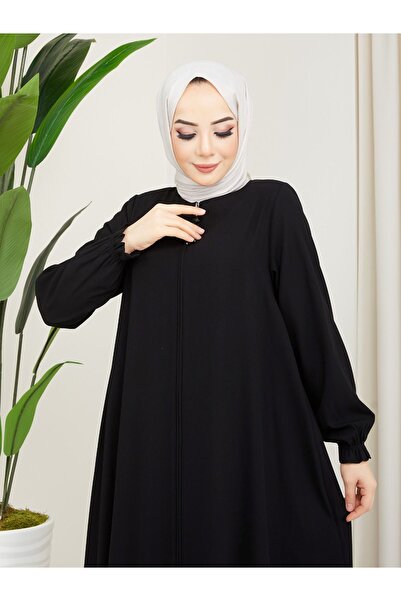 Zeynep Tesettür Mevlana Model - Siyah