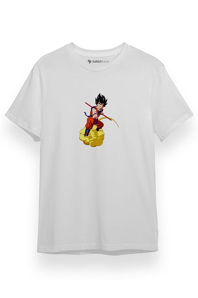 Tshirthane Ανδρικό μπλουζάκι Naruto White με κοντό μανίκι