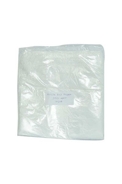 CEKAVE Economical Small Size Athlete Rustle Bag 38X22 Cm Thin White 250 Pieces 1 Pack