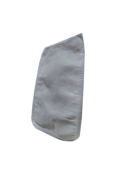 K&A Silk Back and Body Pouch White 17X27