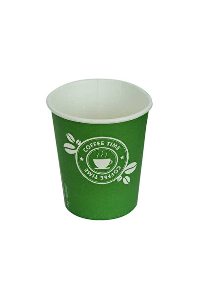 ZEMİRA HOME Cardboard Cup 8 Oz Disposable Tea Coffee Hot Paper Vending Cup 50...
