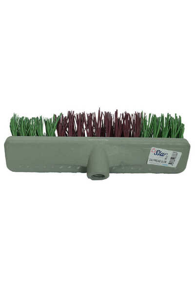 ZEMİRA HOME Hard Bush Brush Outdoor Garden Floor Brush Mixed Color 30 Cm