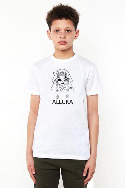Tshirthane Tricou Hunter x Hunter Anime Alluka alb pentru copii