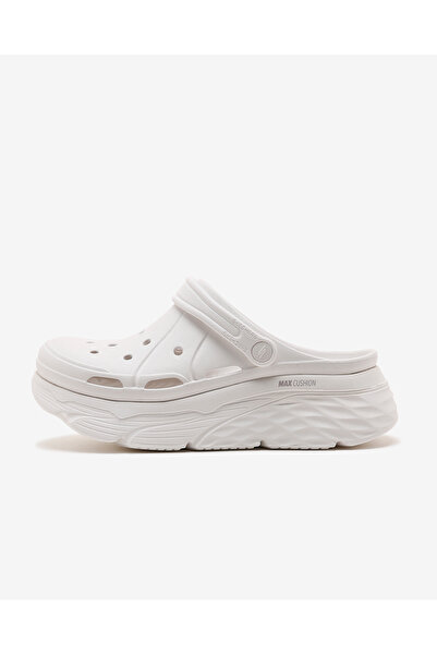 SKECHERS MAX CUSHİONİNG FOAMİES Kadın Beyaz Terlik 111127 WHT