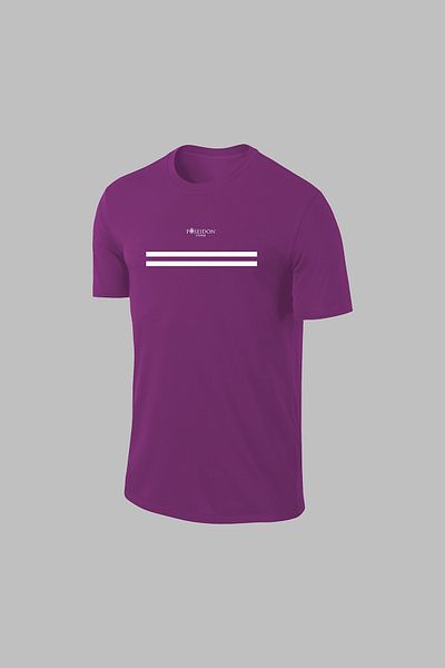 POSEIDON STORM Ανδρικό μωβ αθλητικό κοστούμι Dri-Fit - Μπλουζάκι και σορτς με στρογγυλή λαιμόκοψη χωρίς στάμπα (4X)