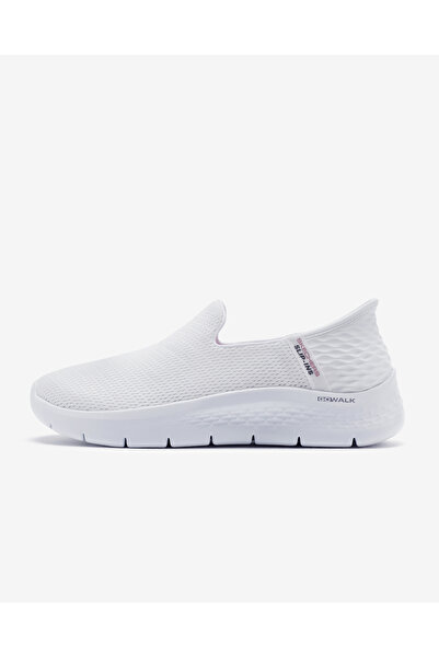 SKECHERS GO WALK FLEX - RELISH Pantofi albi de mers pentru femei 124963TK OFWT