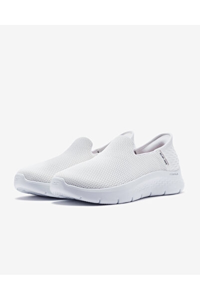 SKECHERS GO WALK FLEX - RELISH Pantofi albi de mers pentru femei 124963TK OFWT