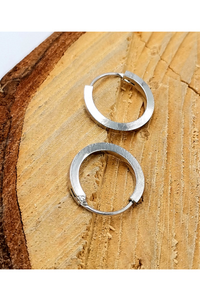 Monalisa Home Steel Figured Unisex Earrings