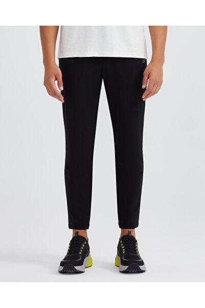 SKECHERS M Micro Collection Regular Woven Pant Men's Black Trousers S222083-001