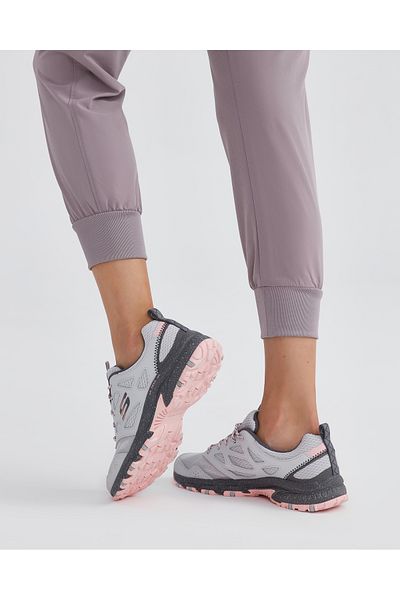 SKECHERS Hillcrest Women's Gray Outdoor Shoes 149821 Gypk