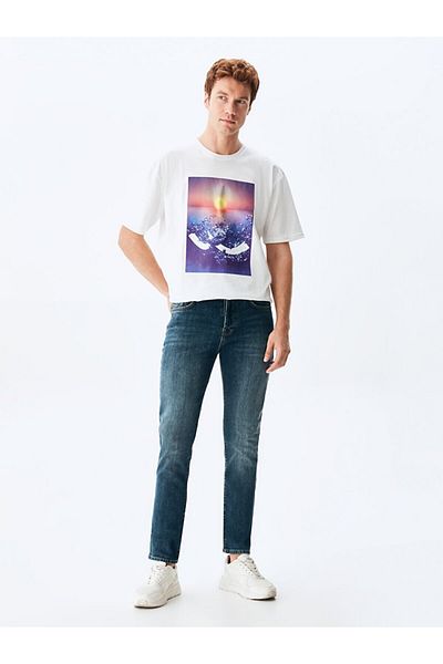 Ltb Τζιν παντελόνι Jerard Y Normal Waist στενό πόδι Super Slim