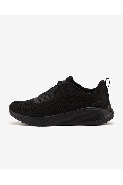 SKECHERS Bobs Squad Chaos - Face Off Women's Black Sports Shoes 117209 Bbk