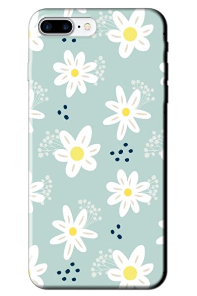Dara Aksesuar Apple iPhone 8 Plus Compatible Case Spring Flowers 10 Silicone ...