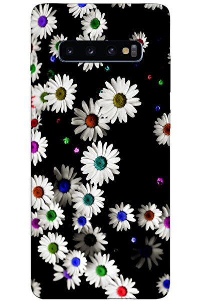 Dara Aksesuar حافظة متوافقة مع هاتف سامسونج جالاكسي S10 بلس حافظة سيليكون باب...