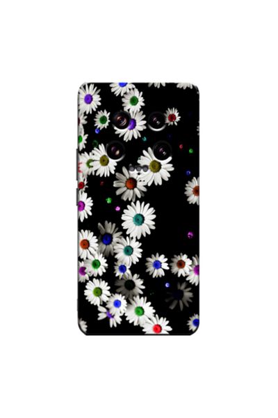 Zebana حافظة سيليكون متوافقة مع هاتف Xiaomi Mi 14 Ultra Daisy V1 (مطبوعة)
