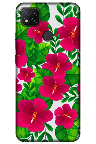 Zebana حافظة متوافقة مع هاتف Xiaomi Redmi 9C من السيليكون Spring Flowers 9 ( ...