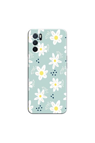 Zebana حافظة متوافقة مع هاتف اوبو A16 حافظة سيليكون زهور الربيع 10 ( مطبوع )