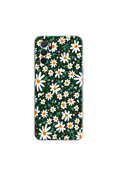 Dara Aksesuar حافظة متوافقة مع هاتف اوبو A16 حافظة سيليكون بتصميم زهور الربيع...