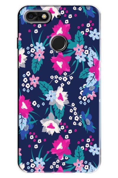 Zebana General Mobile Gm 8 Go Compatible Case Spring Flowers Printed Silicone...