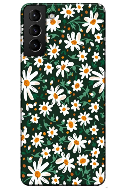 Dara Aksesuar حافظة متوافقة مع هاتف سامسونج جالاكسي S21، حافظة سيليكون بتصميم...