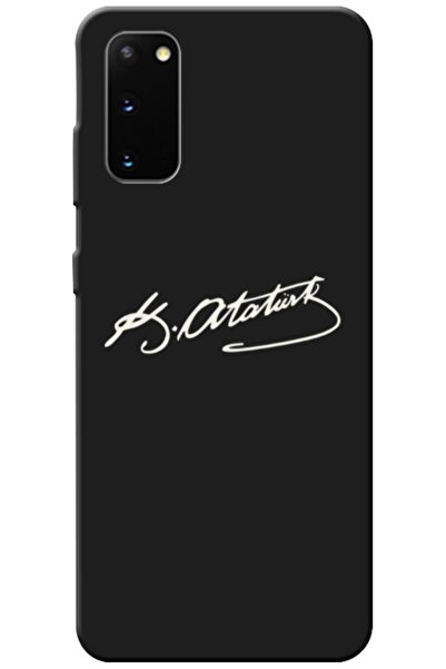 Dara Aksesuar حافظة سيليكون متوافقة مع هاتف Samsung Galaxy S20 بتوقيع أتاتورك...