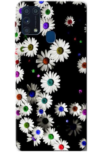 Zebana حافظة سامسونج جالاكسي M31 المتوافقة مع حافظة سيليكون باباتيا V1 ( مطبوع )