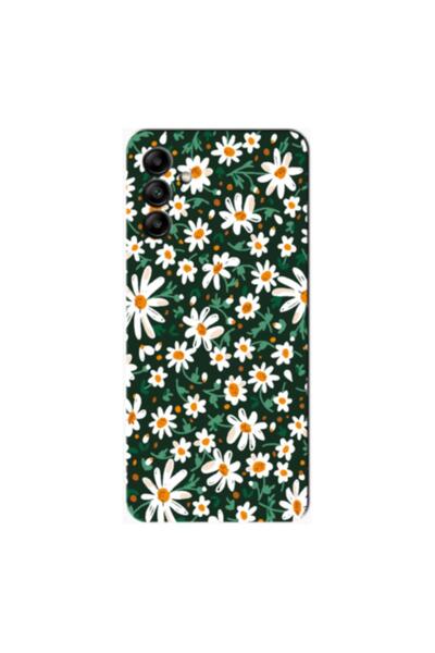 Zebana حافظة متوافقة مع هاتف سامسونج جالاكسي A04S، حافظة سيليكون زهور الربيع ...