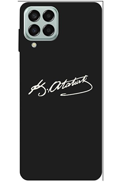 Zebana حافظة سامسونج جالاكسي M33 5G المتوافقة مع حافظة سيليكون بتوقيع أتاتورك...