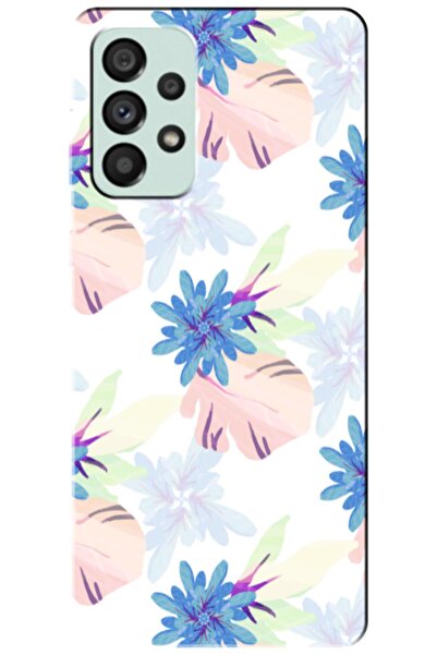 Zebana حافظة متوافقة مع هاتف سامسونج جالاكسي A73 5G، حافظة سيليكون بتصميم زهو...