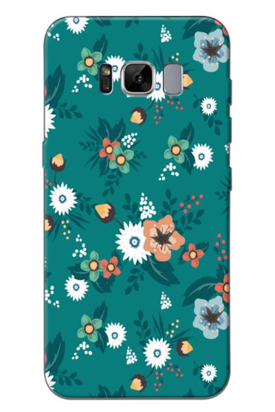 Zebana حافظة متوافقة مع هاتف سامسونج جالاكسي S8، حافظة سيليكون من سلسلة زهور ...