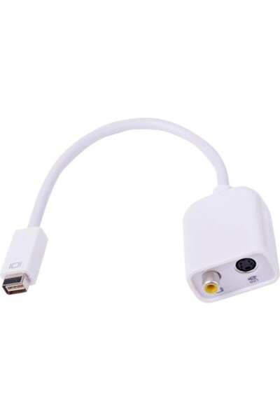 KEEPRO Mini Dvi S Video Converter Mini Dvi Rca Converter Mini Dvi Av Converter