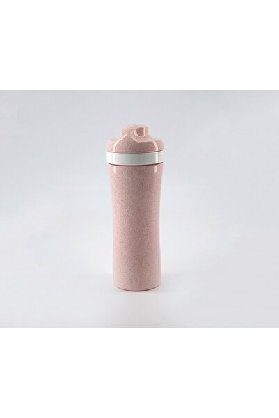 Koziol زجاجة مياه شرب 425 مل، وردي