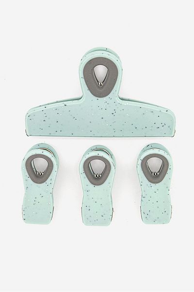 Bombay 4 Magnetic Bag Clips, Blue