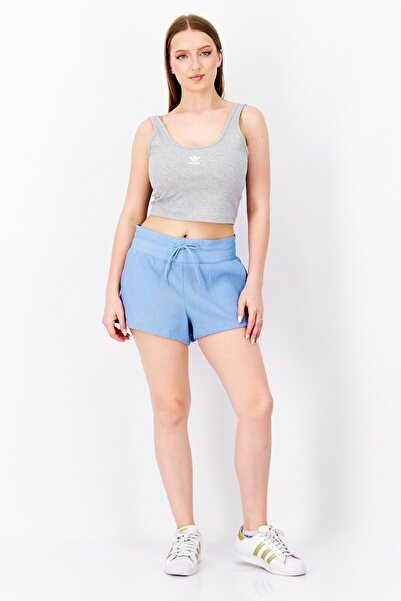 Adidas Originals Women Sportswear Fit Running Shorts, Light Blue