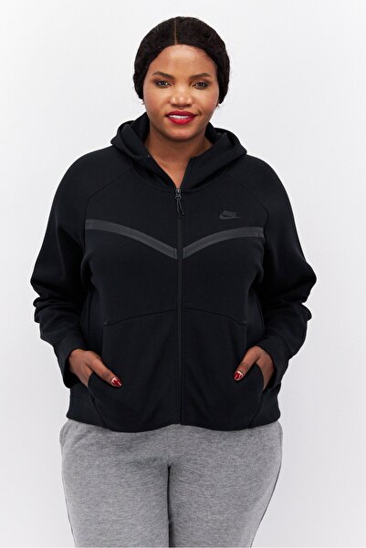 Nike Women Sportswear Fit Hooded Training Sweatshirt, Black