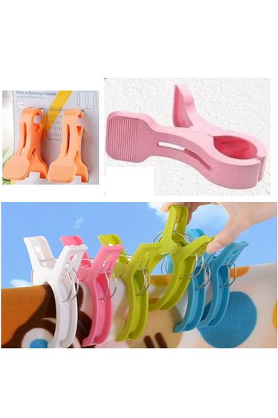 deryame Coat - Blanket and Beach Towel Peg - XL 2 Pieces