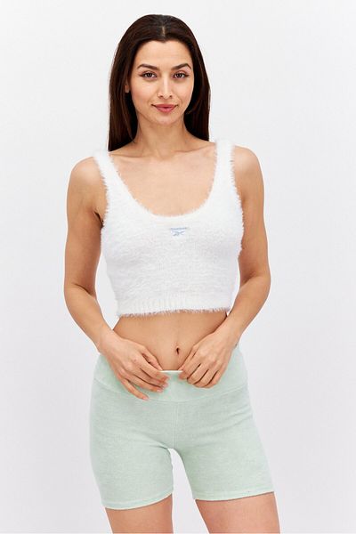 Reebok Women Sportswear Fit Sleeves Training Tank Top, White