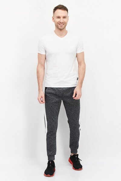 Cultura New York Men Sportswear Training Pants, Charcoal