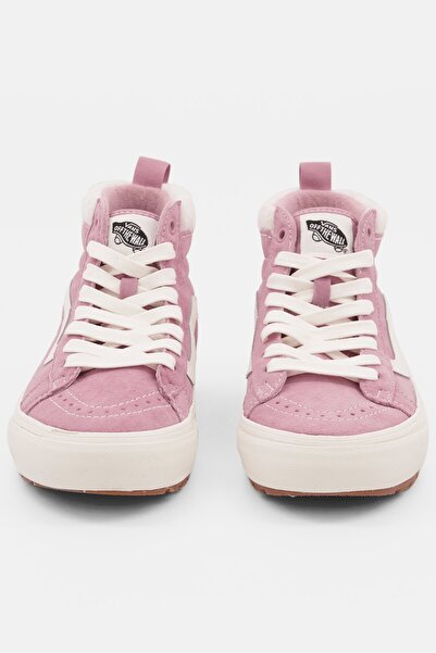 Vans Women SK8-Hi Lace Up Sport Shoes, Pink
