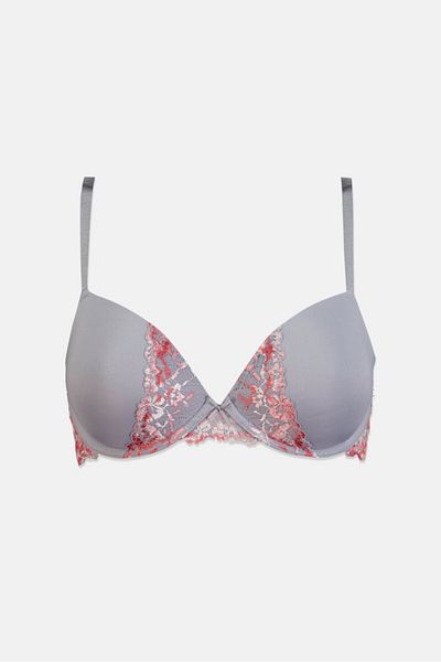 Tchibo Women Push Up Padded Bra, Grey